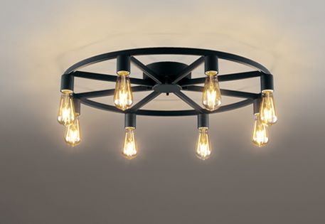 OC257121LC|LEDシャンデリア 4.2W×8/2400K 調光付