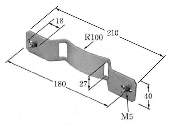BXG|高圧計器箱取付金具 2個入