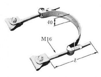 MSBD-3/COM|補助つり線バンド 230〜325φ