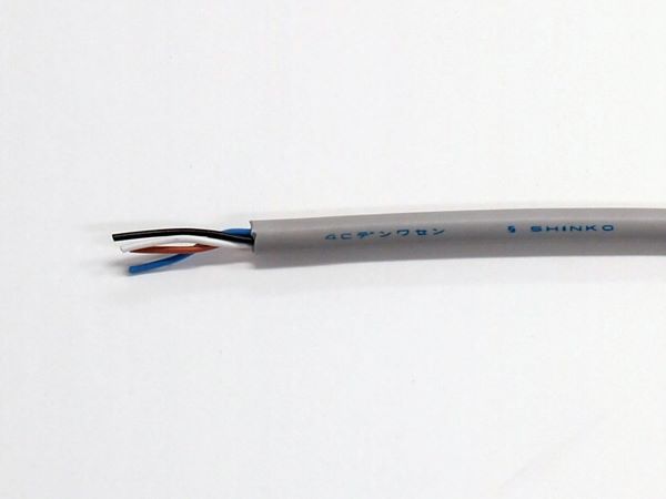 4CDENWASEN|4Cデンワセン 先行配線用埋込型電話線 100M巻