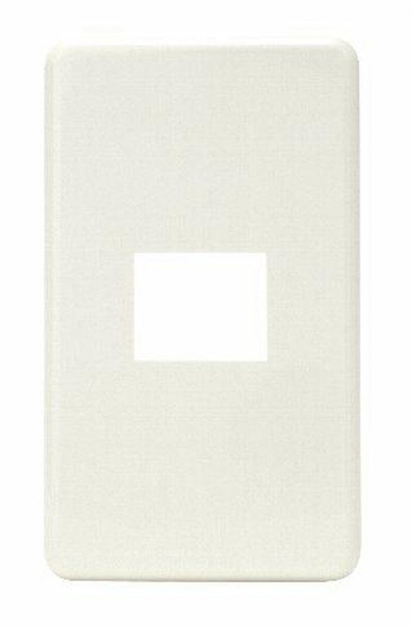 HBP-1U-PW|ホームエレガンスプレート 1連用 ピュアホワイト