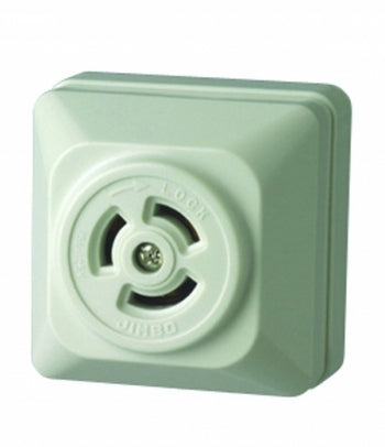 JE-1232|露出形接地極付コンセント 引掛 2PE 15A-125V 引掛 2PE15A-125V