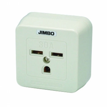 JE-2E302|露出形接地極付コンセント 2PE 30A-250V 2PE30A-250V