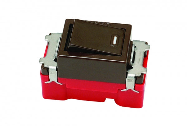 JEC-BN-1-C|ニューマイルドビー チョコレート色 埋込スイッチ 片切 片切 チョコ