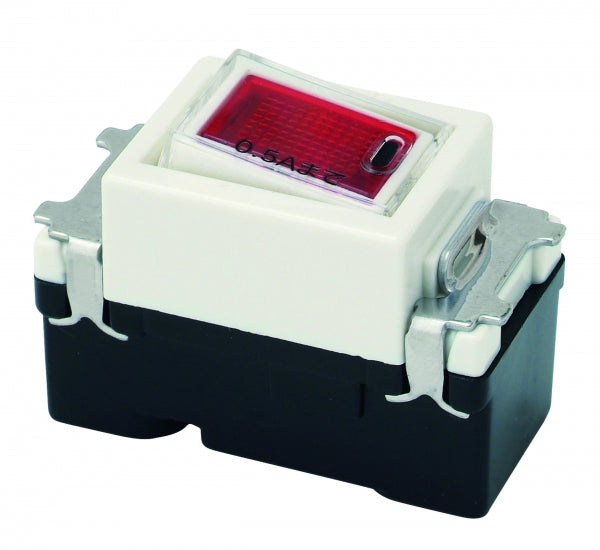 JEC-BN-1MLCL-PW|チェック用オーロラマークスイッチ 低ワット用 片切 低ワット用 片切