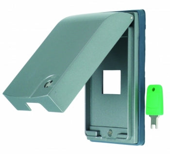 MBP-1UWKY|金属防滴プレート キー付き1個用 キー付き1個用