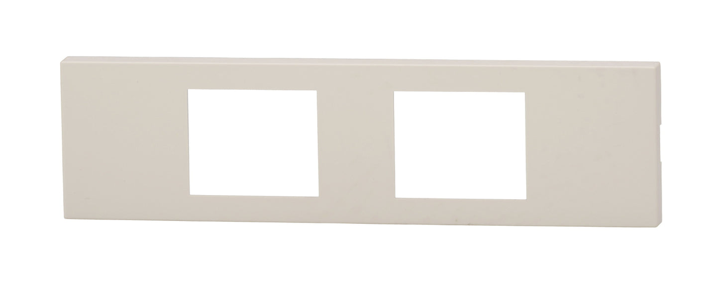 NKPN-2UP-PW|NKシリーズ家具・機器用プレート 2個口 (PW色) NKシリーズ PW色