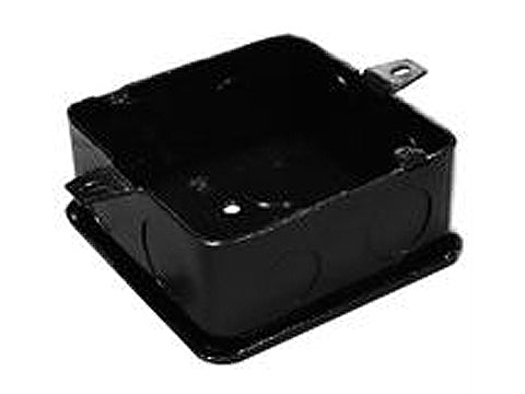 CBM44B|中四角浅型コンクリートBOX 102×44(黒)