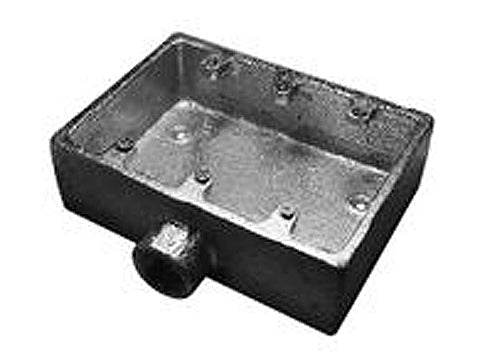 K2231|角型露出スイッチボックス 3個用1方出 22 HDZ