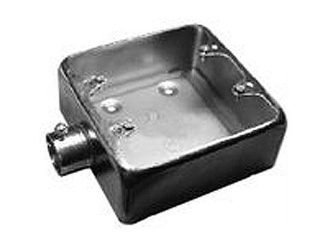 NK2521S|ネジナシ露出スイッチBOX 2個用1方出 25 鋼板製