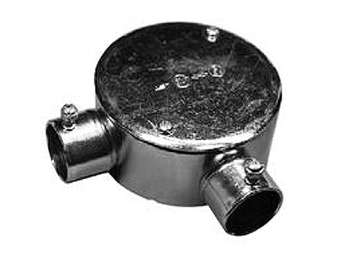 NM31LS|ネジナシ丸型露出ボックス