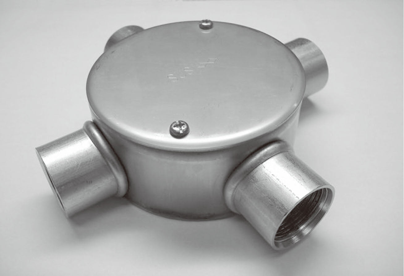 SM313|SUS丸型露出ボックス