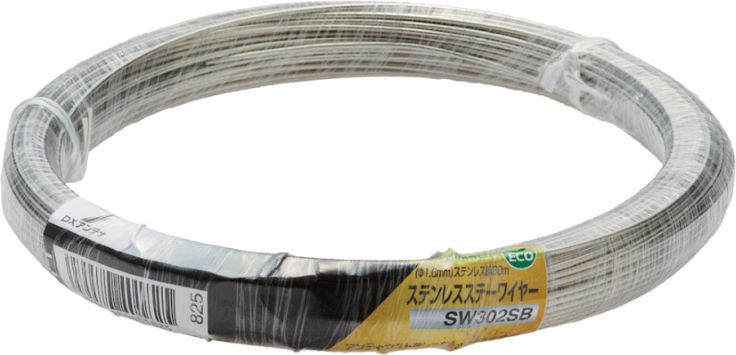 SW302SB|ステーワイヤー 1.6ミリ 30m巻