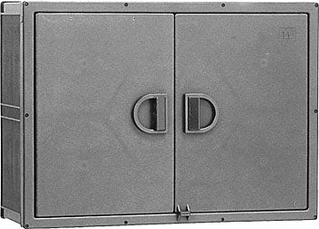 PNB405518WD|プラスチックボックス 屋内 400×550×180 両開