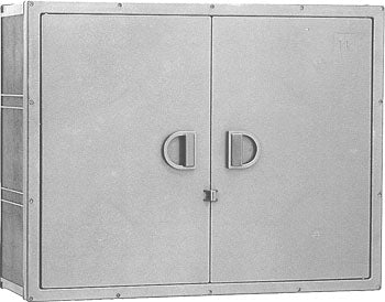 PNB557022WC|プラスチックボックス 屋内 550×700×220 両開