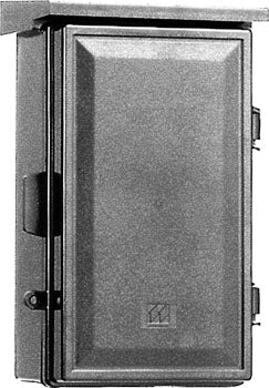 PYB221210WD|プラスチックボックス 屋外 226×123×108 片開