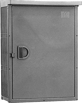 PYB554018WD|プラスチックボックス 屋外 550×400×180 片開