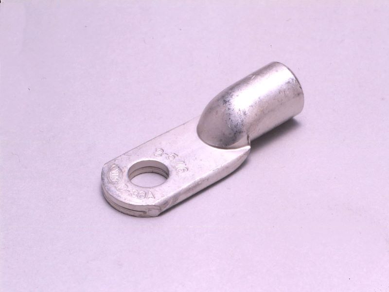 D 180A|圧着銅管端子D型 穴アリ D-180A