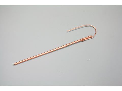 B0|アース棒 D種 単独 7×300 リード付