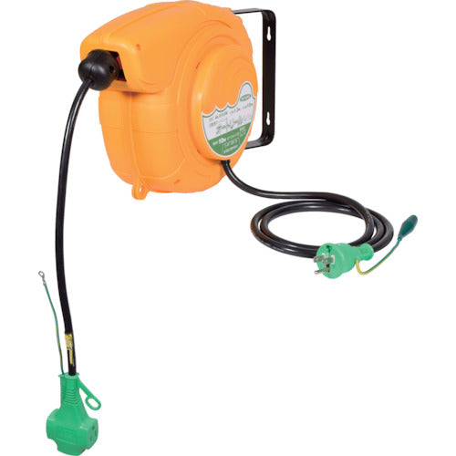 AL-E103N|オートリール アース付10m トリプルコンセント