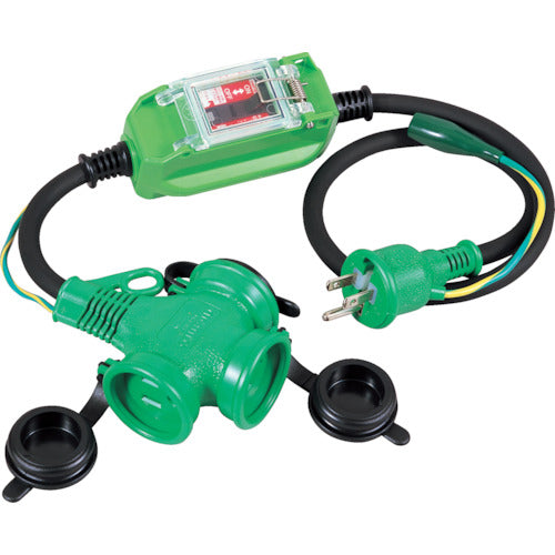 PBW-EK-T|防雨ブレーカー付 ポッキン延長コード1mOC