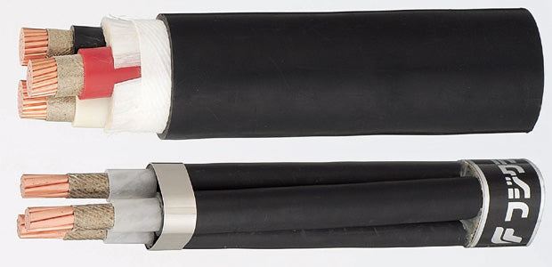 EMFPT200|600V 低圧耐火ケーブル トリプレックス型