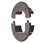 DAS2260A|化粧プレート ブラウン