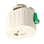 DH2477|ファクトライン100・60 抜け止めコンセントプラグ(アース付)