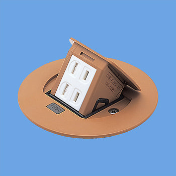 DU1100AK|住宅用F型アップコン丸型 2コ口 バーチ