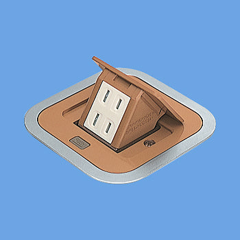 DU1300AK|住宅用F型アップコン角型 2コ口 バーチ