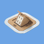 DU1300ATK|F型アップコンセント