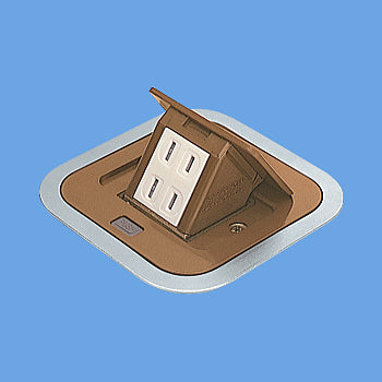 DU1300DK|住宅用F型アップコン角型 2コ口 オーク