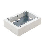 DZA163W|3コ用スイッチボックス浅型W