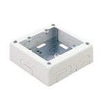 DZB282E|2コ用スイッチボックス浅型