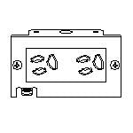 NE30002K|インナーコン器具ブロック