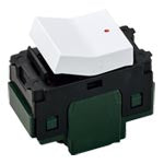 WNS52422W|SO-STYLE 埋込パイロットスイッチC(3路)(0.5A)(マットホワイト) C・B両用