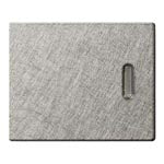 WTA3022S|アドバンス 埋込ダブルスイッチ用エクストラメタルハンドル 表示付(シルバー)