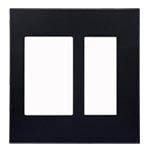 WTA8312B|アドバンス 簡易耐火スイッチ+コンセントプレート 2連用(マットブラック)