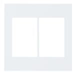 WTA8326W|アドバンス 簡易耐火セレクトスイッチプレート 2連用(マットホワイト)