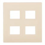 WTL7004FK|アドバンスコンセントプレート4コ用(2+2)(マットベージュ)