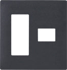 WTL7074HK|アドバンスコンセントプレート4コ用(3+1)(マットグレー)