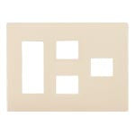 WTL7086FK|アドバンスコンセントプレート6コ用(3+2+1)(マットベージュ)