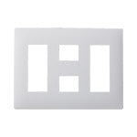 WTL7088WK|アドバンスコンセントプレート8コ用(3+2+3)(マットホワイト)