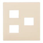 WTL7773FK|アドバンス簡易耐火コンセントプレート3コ用(マットベージュ)