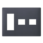 WTL7775HK|アドバンス簡易耐火コンセントプレート5コ用(3+1+1)(マットグレー)