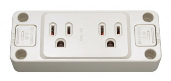 ME8641|接地Wコンセント 15A 125V 仮設用