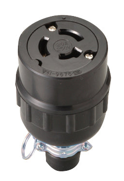 MH2649|20A引掛ゴムコネクタ ボデー 3P 20A 250V