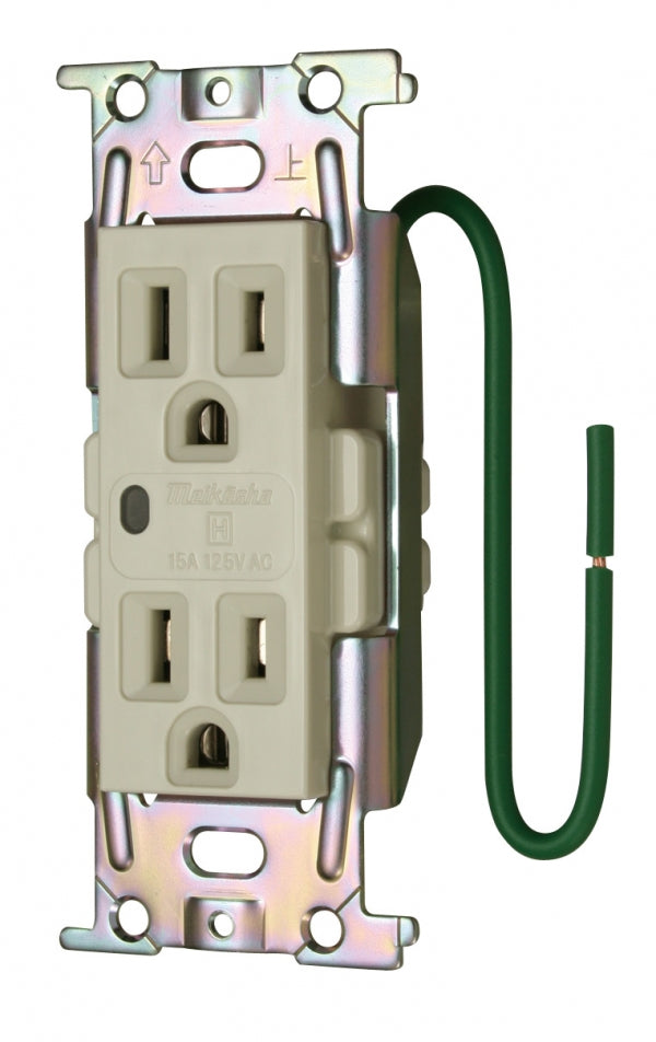 ML1272T3W|ML医用接地埋込WコンC形 15A 125V 表示ランプ付 白