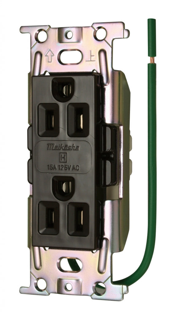 ML1282T4C|ML医用接地埋込WコンC形 15A 125V チョコ Sタイプ