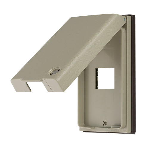 ML1681-K|MLキー付防滴プレート1コ用